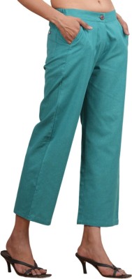 Mirayya Enterprises Regular Fit Women Light Green Trousers