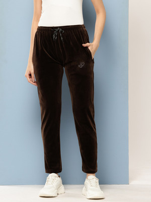 MUHURATAM Regular Fit Women Brown Trousers