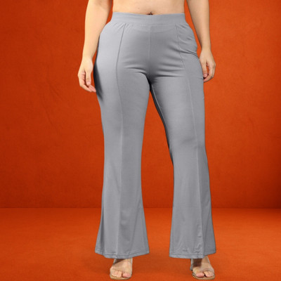 nitafashion Loose Fit Women Grey Trousers