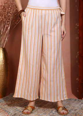 KANCHUK Regular Fit Women Multicolor Trousers