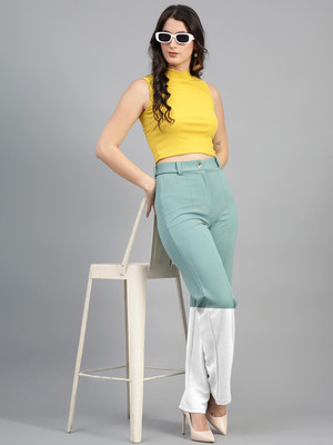 KOTTY Regular Fit Women Multicolor Trousers