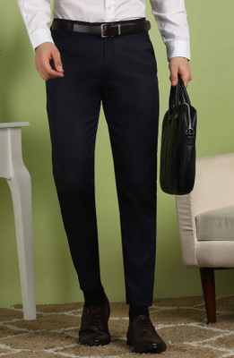 FUBAR Regular Fit Men Black Trousers