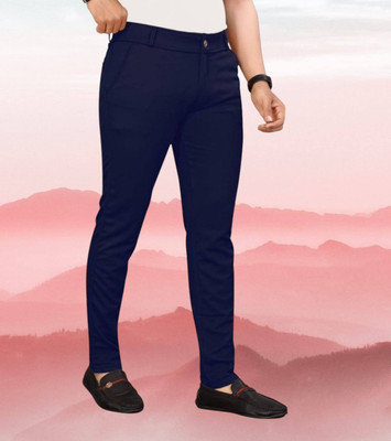 Style sync Regular Fit Men Black Trousers