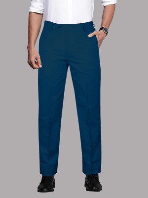 JUST BLACK Relaxed Men Blue Trousers