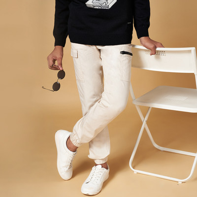 Coolsters by Pantaloons Regular Fit Boys Beige Trousers