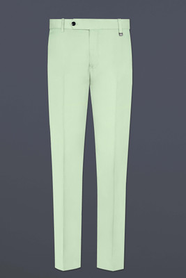 french crown Regular Fit Men Green Trousers