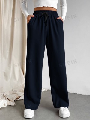 Leriya Fashion Regular Fit Women Blue Trousers