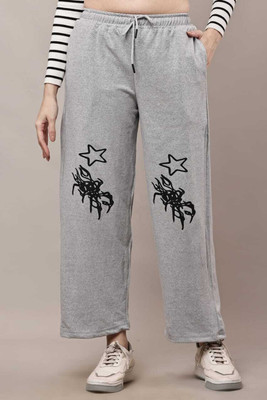 SAHANA STYLE Loose Fit Women Grey Trousers