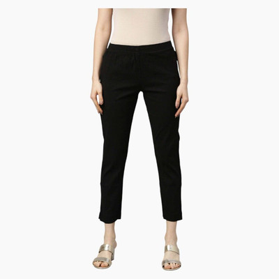 High Glitz Regular Fit Women Pink Trousers