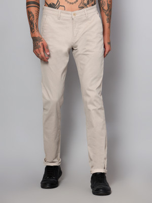 CANTABIL Regular Fit Men Beige Trousers