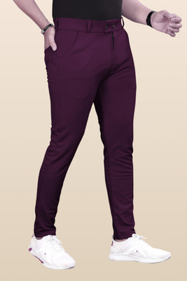 GIBBONTE Slim Fit Men Multicolor Trousers