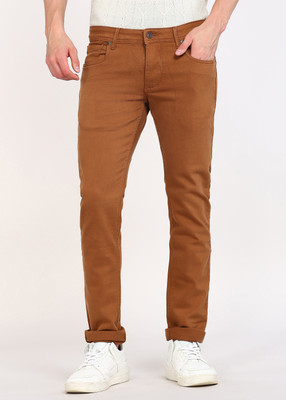 PETER ENGLAND Regular Fit Men White Trousers