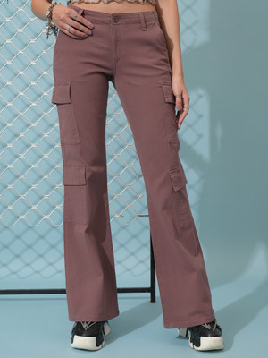 Tokyo Talkies Women Maroon Trousers