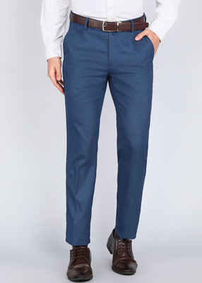 PETER ENGLAND Regular Fit Men Red Trousers