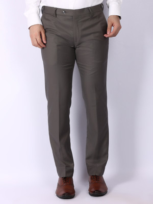 Style Culture Regular Fit Men Grey Trousers