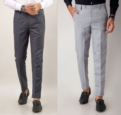 Mark Lewis Regular Fit Men Multicolor Trousers