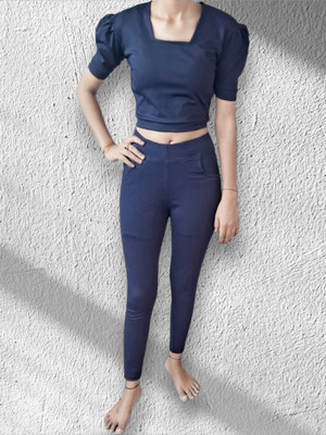 SP FASHION Relaxed Women Blue Trousers