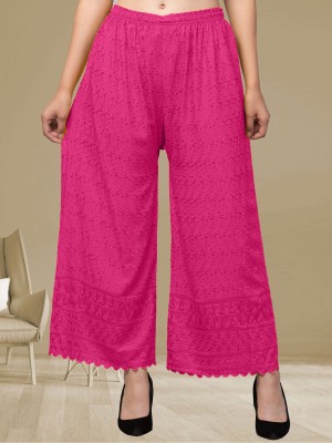 FamBee Relaxed Women Pink Trousers