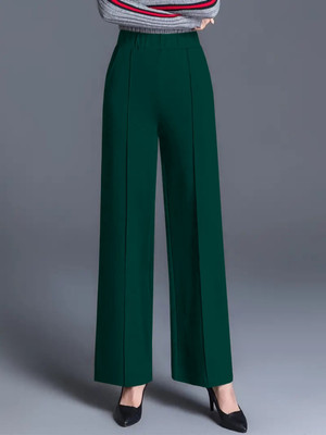 Gheiebvdo Regular Fit Women Green Trousers