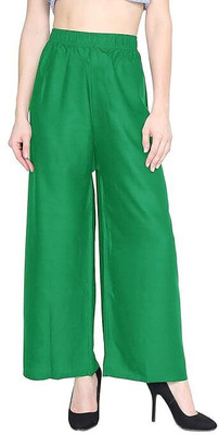 Shelly fashion Regular Fit Women Green Trousers