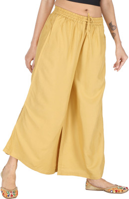 HouseOfCommon Comfort Fit Women Beige Trousers