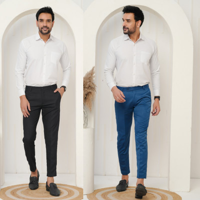 Shanta Enterprise Regular Fit Men Multicolor Trousers
