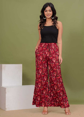 wakshi Regular Fit Women Pink Trousers