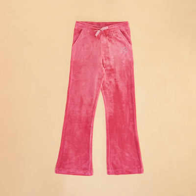 Pantaloons Junior Regular Fit Girls Pink Trousers