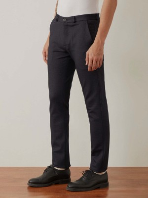 Citrus By Samriddhi Creations Slim Fit Men Dark Blue Trousers