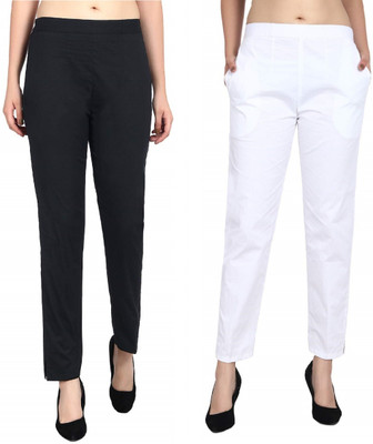 HouseOfCommon Regular Fit Women Multicolor Trousers