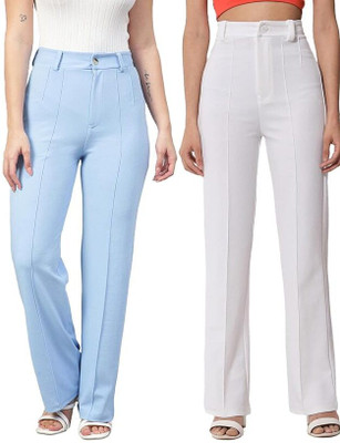 paniharee Regular Fit Women Multicolor Trousers