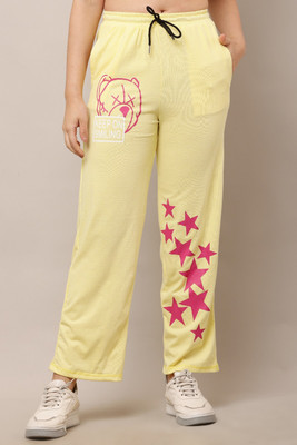 SAHANA STYLE Loose Fit Women Yellow Trousers