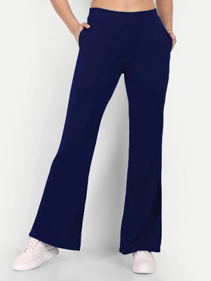 Dwarros Women Blue Trousers