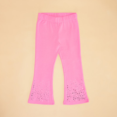 Pantaloons Junior Regular Fit Girls Pink Trousers