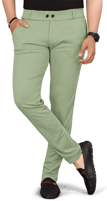COMBRAIDED Regular Fit Men Multicolor Trousers