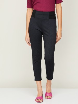 CODE by Lifestyle Regular Fit Women Dark Blue Trousers