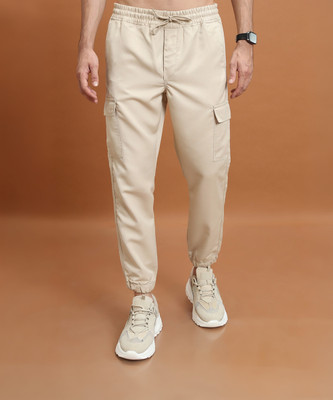 HIGHLANDER Regular Fit Men Beige Trousers