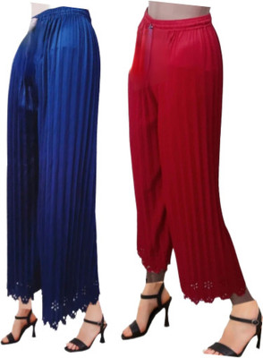 Rujhan Relaxed Women Multicolor Trousers