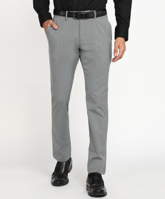 INDIAN TERRAIN Tapered Men Black Trousers