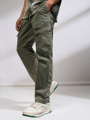 HIGHLANDER Relaxed Men Grey Trousers