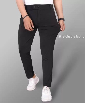 Gunatit Leggings Regular Fit Men Black Trousers