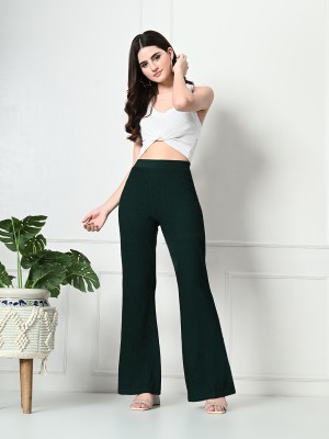 Brainbees Regular Fit Women Green Trousers