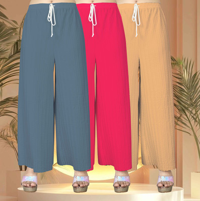 SP FASHION Regular Fit Women Multicolor Trousers