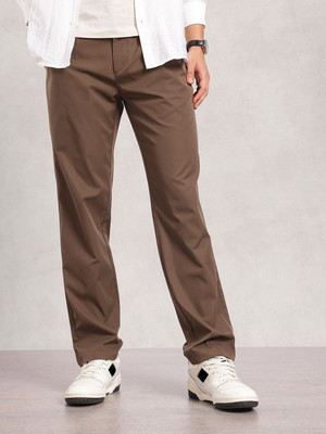 NAUTICA Relaxed Men Brown Trousers