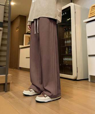 Leriya Fashion Regular Fit Men Brown Trousers