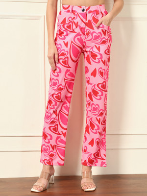 TANDUL Flared Women Multicolor Trousers