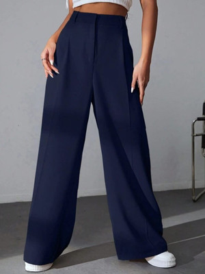 NEXT ONE Regular Fit Women Blue Trousers
