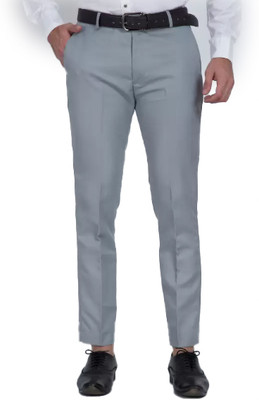 Sucheh Gwalior Regular Fit Men Grey Trousers