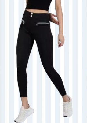EpicDesigns Comfort Fit Women Black Trousers