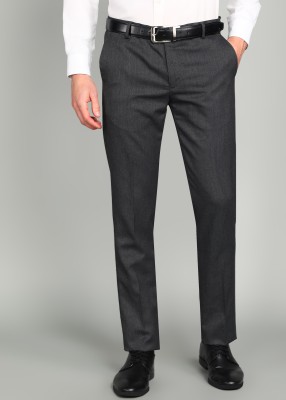 ARROW Tapered Men Grey Trousers